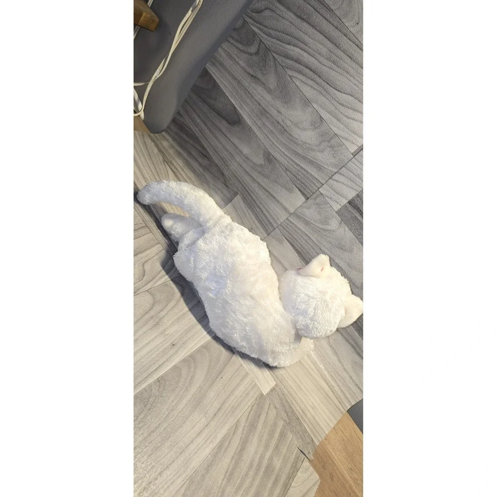 Ty Classic💜Crystal The White Cat 11